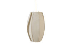 Hanging lamp Ø31x45 cm MELAMBA beige