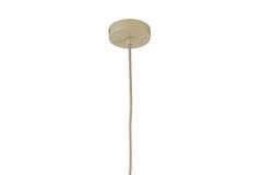 Hanging lamp Ø31x45 cm MELAMBA beige