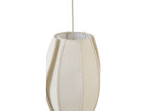 Hanging lamp Ø31x45 cm MELAMBA beige