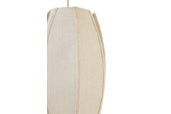 Hanging lamp Ø31x45 cm MELAMBA beige