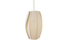 Hanging lamp Ø31x45 cm MELAMBA beige