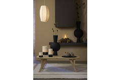 Hanging lamp Ø31x45 cm MELAMBA beige