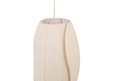 Hanging lamp Ø39x56,5 cm MELAMBA beige