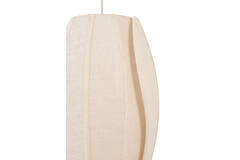 Hanging lamp Ø39x56,5 cm MELAMBA beige