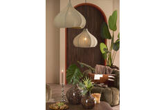 Hanging lamp 42x39x30 cm SUMONI olive green
