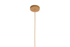 Hanging lamp Ø55x22 cm TWAN light brown