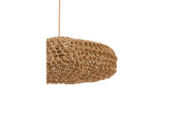 Hanging lamp Ø55x22 cm TWAN light brown