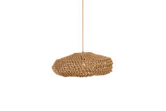 Hanging lamp Ø55x22 cm TWAN light brown