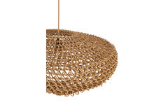Hanging lamp Ø65x25 cm TWAN light brown