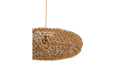 Hanging lamp Ø65x25 cm TWAN light brown