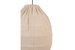 Hanging lamp Ø50x56 cm THIEUX beige+black