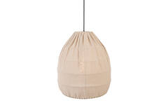 Hanging lamp Ø50x56 cm THIEUX beige+black