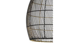 Hanglamp Ø23x31 cm MEYA zwart-goud