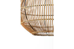 Hanglamp Ø40x41,5 cm PACINO rotan donker bruin