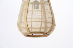 Hanglamp Ø32x44 cm JACINTO naturel