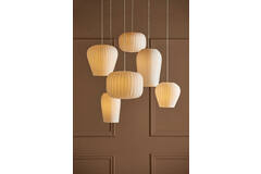 Hanglamp Ø44x31 cm LEXA wit