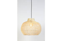 Hanging lamp Ø46x39 cm CHARITA rattan natural
