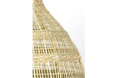 Hanging lamp Ø38x43 cm SAGAR seagrass natural