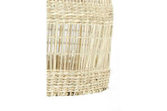 Hanging lamp Ø50x57 cm SAGAR seagrass natural