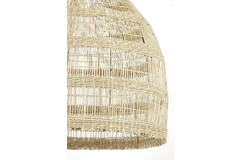 Hanging lamp Ø50x57 cm SAGAR seagrass natural