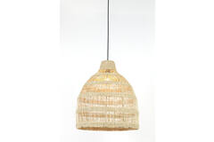 Hanging lamp Ø50x57 cm SAGAR seagrass natural