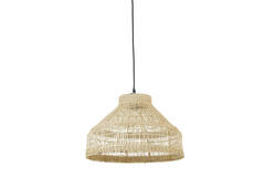 Hanging lamp Ø45x30 cm LATIKA seagrass natural