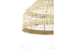Hanging lamp Ø45x30 cm LATIKA seagrass natural