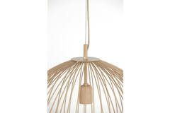 Hanglamp Ø56x55 cm RILANA mat beige