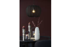 Hanging lamp Ø50x37,5 cm PLUMERIA black
