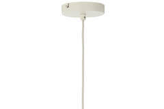Hanglamp Ø50x37,5 cm PLUMERIA zand