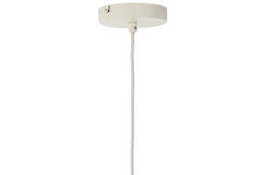 Hanging lamp Ø60x45 cm PLUMERIA sand