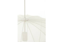 Hanging lamp Ø60x45 cm PLUMERIA sand