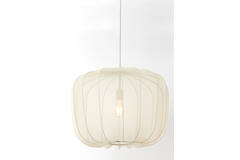 Hanging lamp Ø60x45 cm PLUMERIA sand