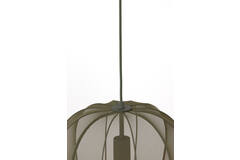 Hanging lamp Ø34x40 cm PLUMERIA dark green