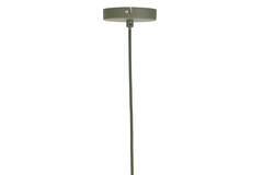 Hanging lamp Ø34x40 cm PLUMERIA dark green
