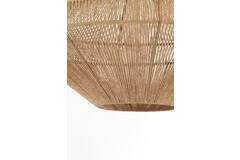 Hanglamp Ø50x31 cm MALLOW jute naturel