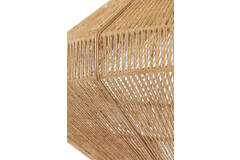 Hanglamp Ø50x31 cm MALLOW jute naturel