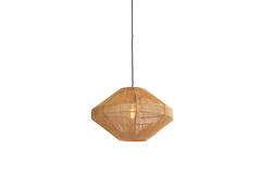 Hanglamp Ø50x31 cm MALLOW jute naturel
