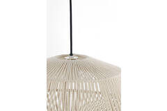 Hanging lamp Ø40x24 cm DEYA cream