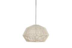Hanging lamp Ø49x30 cm DEYA cream