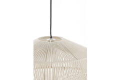 Hanging lamp Ø49x30 cm DEYA cream