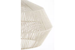 Hanging lamp Ø49x30 cm DEYA cream