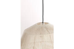 Hanging lamp Ø38x45 cm DEYA cream