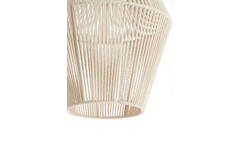 Hanging lamp Ø38x45 cm DEYA cream