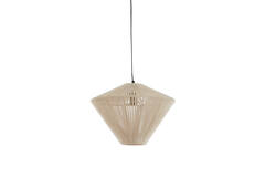 Hanging lamp Ø42x32 cm FELIDA cream