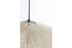 Hanging lamp Ø56x43 cm FELIDA cream