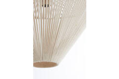 Hanging lamp Ø56x43 cm FELIDA cream