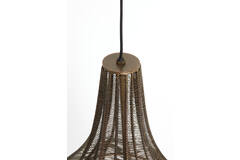 Hanging lamp Ø25x41,5 cm MARIAMA antique bronze