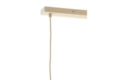 Hanging lamp 3L 80x8x40 cm ITELA sand
