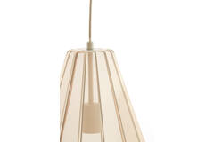 Hanging lamp 3L 80x8x40 cm ITELA sand